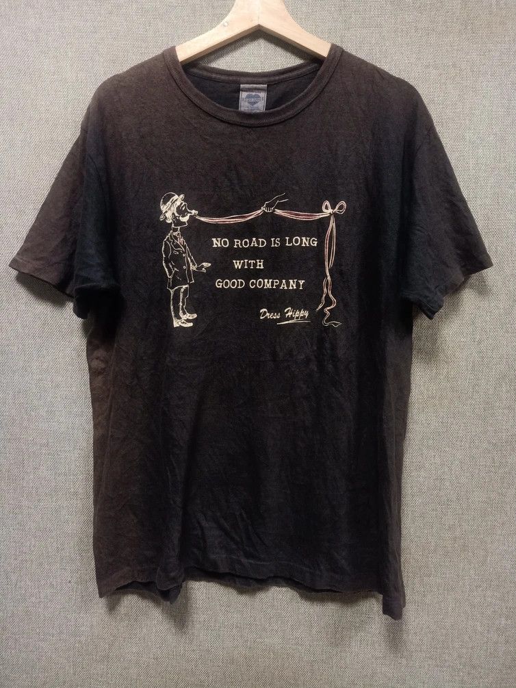 Japanese Brand × Vintage vintage 90s t shirt dress hippy made in japan distressed Size US M / EU 48-50 / 2 - 1 Thumbnail