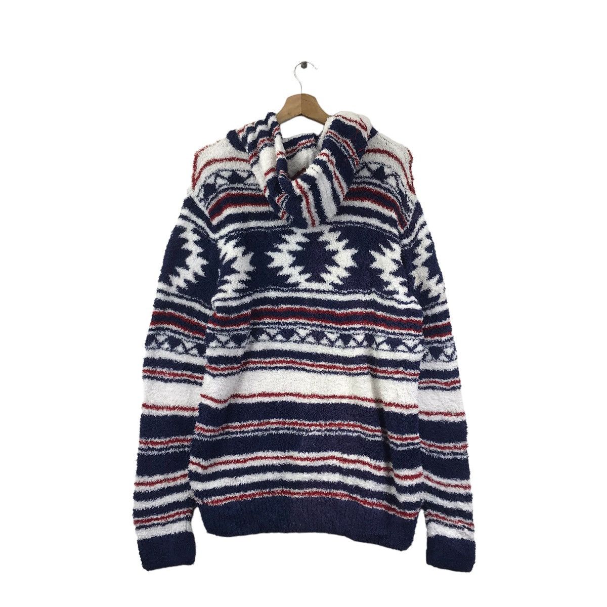 Gotcha Vtg GOTCHA SURF Native Navajo Aztec PrintRetro Sherpa Hoodie Size US L / EU 52-54 / 3 - 8 Thumbnail
