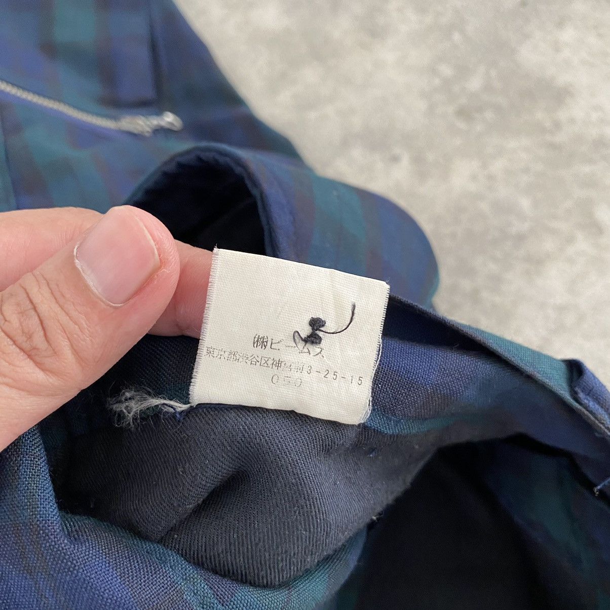 Beams Plus Vintage Beams Japan Tartan Checker Cargo Pants Size US 34 / EU 50 - 17 Thumbnail