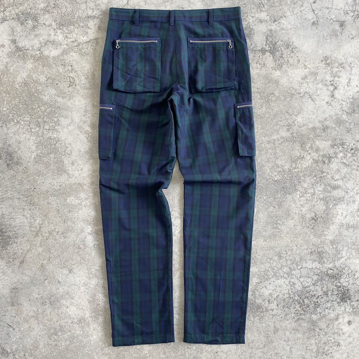 Beams Plus Vintage Beams Japan Tartan Checker Cargo Pants Size US 34 / EU 50 - 10 Thumbnail