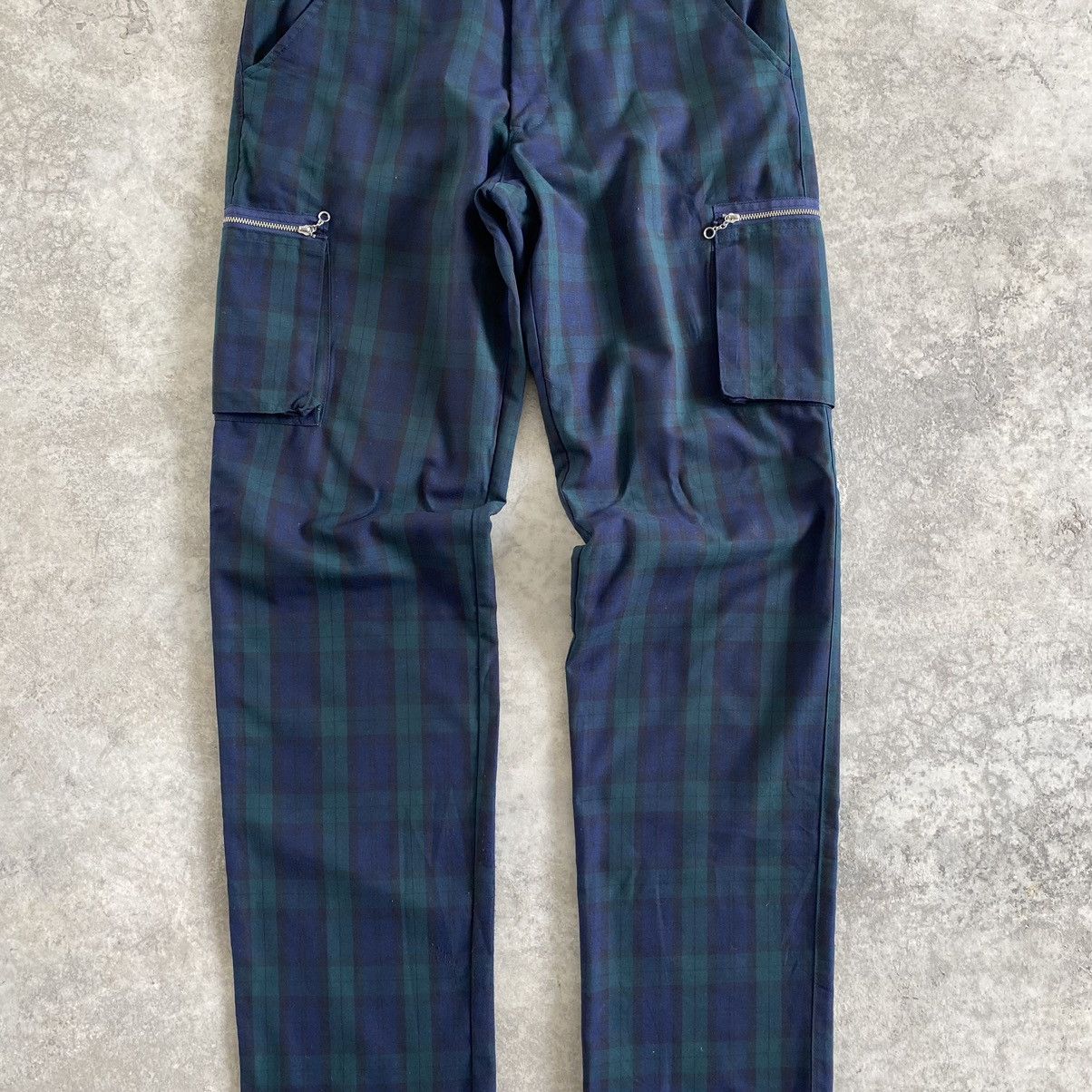 Beams Plus Vintage Beams Japan Tartan Checker Cargo Pants Size US 34 / EU 50 - 5 Thumbnail