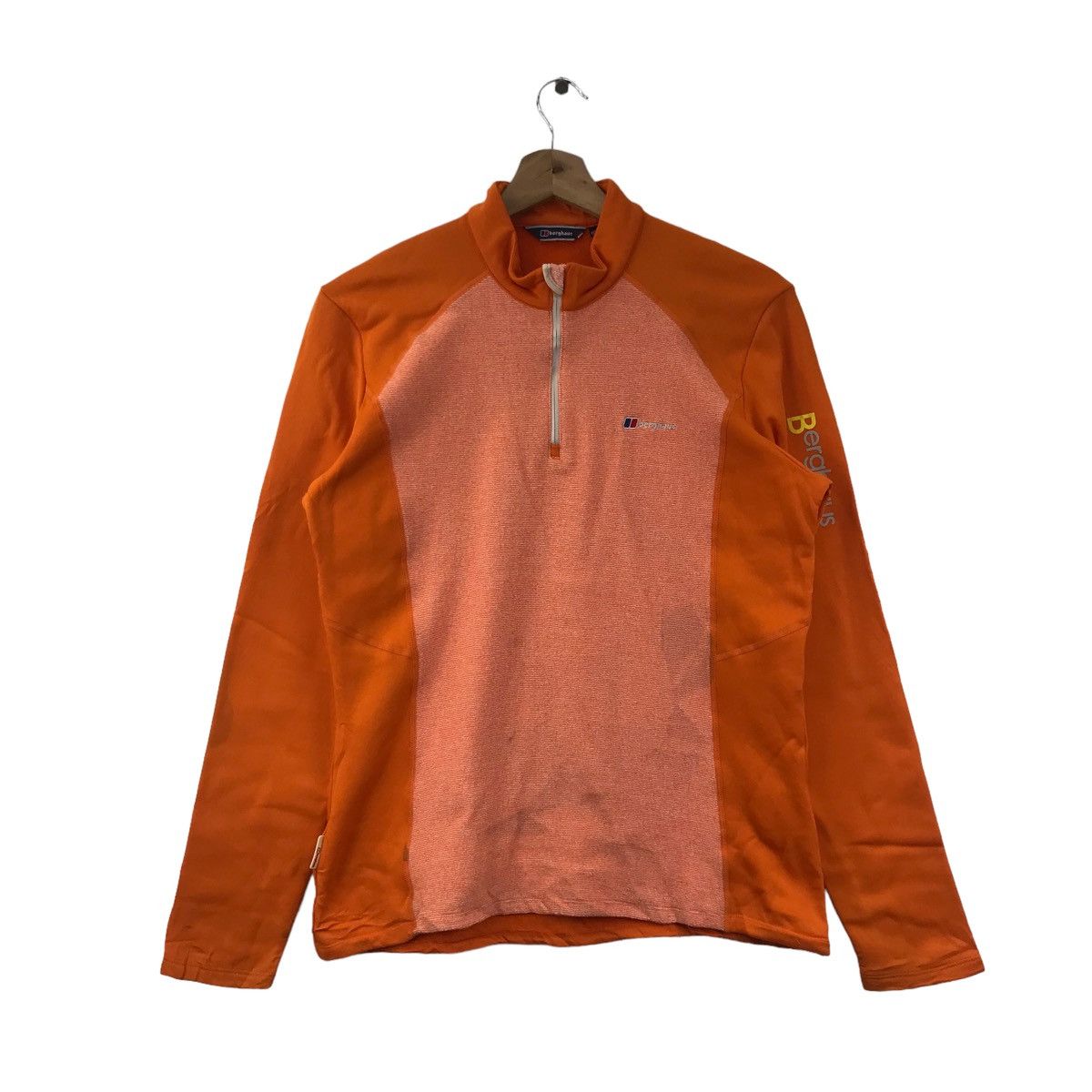 Berghaus BERGHAUS Half Zip Fleece Orange Sweatshirt Size US S / EU 44-46 / 1 - 1 Thumbnail