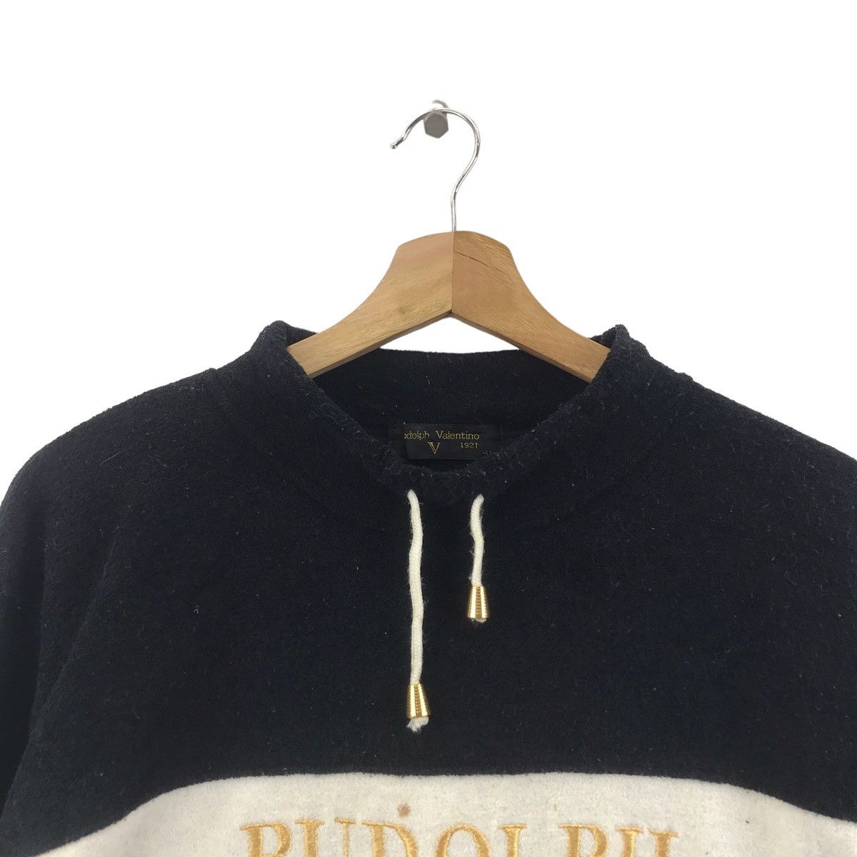 Vintage Vintage RUDOLPH VALENTINO V 1921 Sportswear Sweatshirt Size US L / EU 52-54 / 3 - 2 Thumbnail