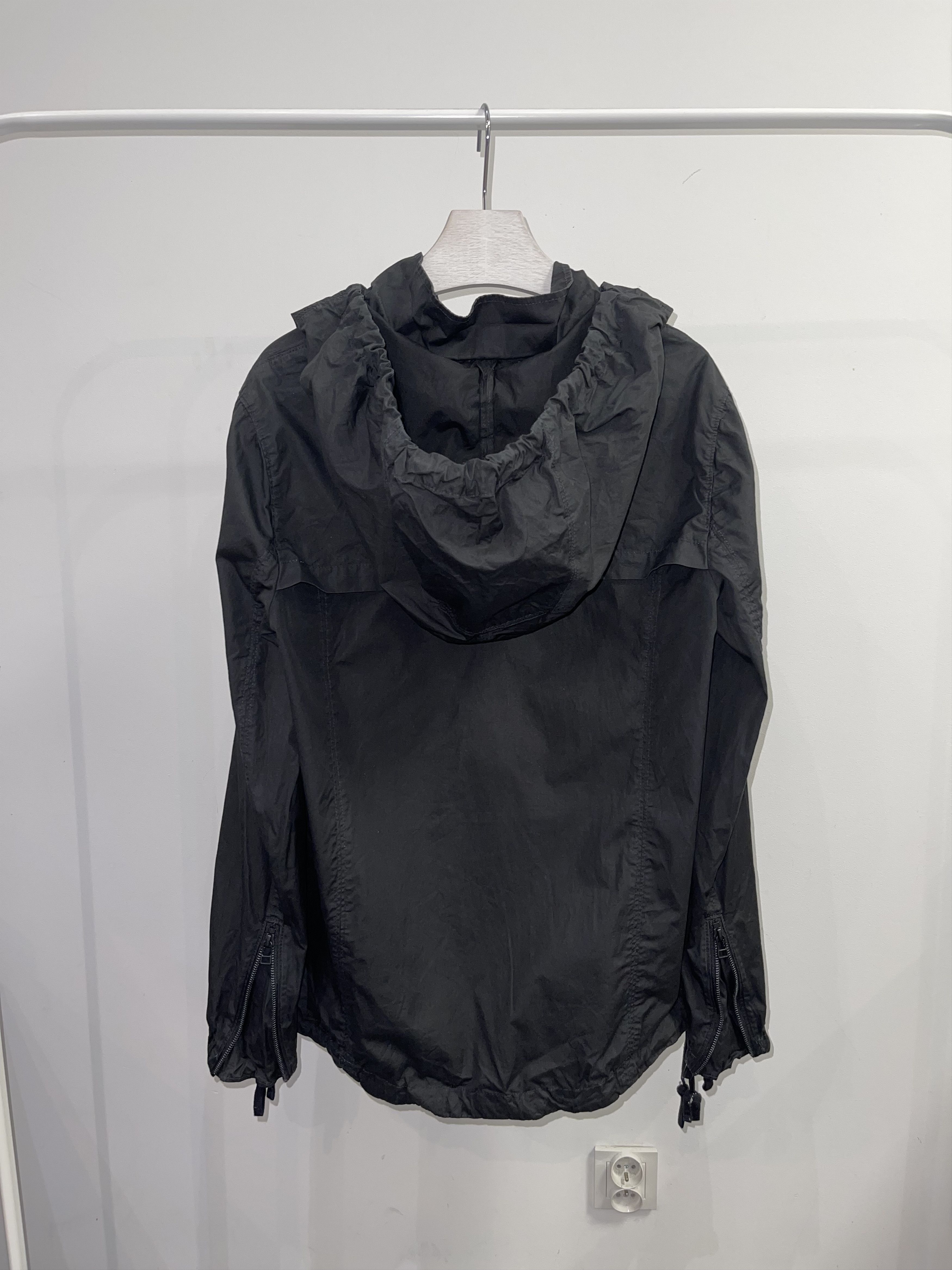 Helmut Lang Helmut Lang Black Zipped Transformer Anorak Size US M / EU 48-50 / 2 - 8 Thumbnail