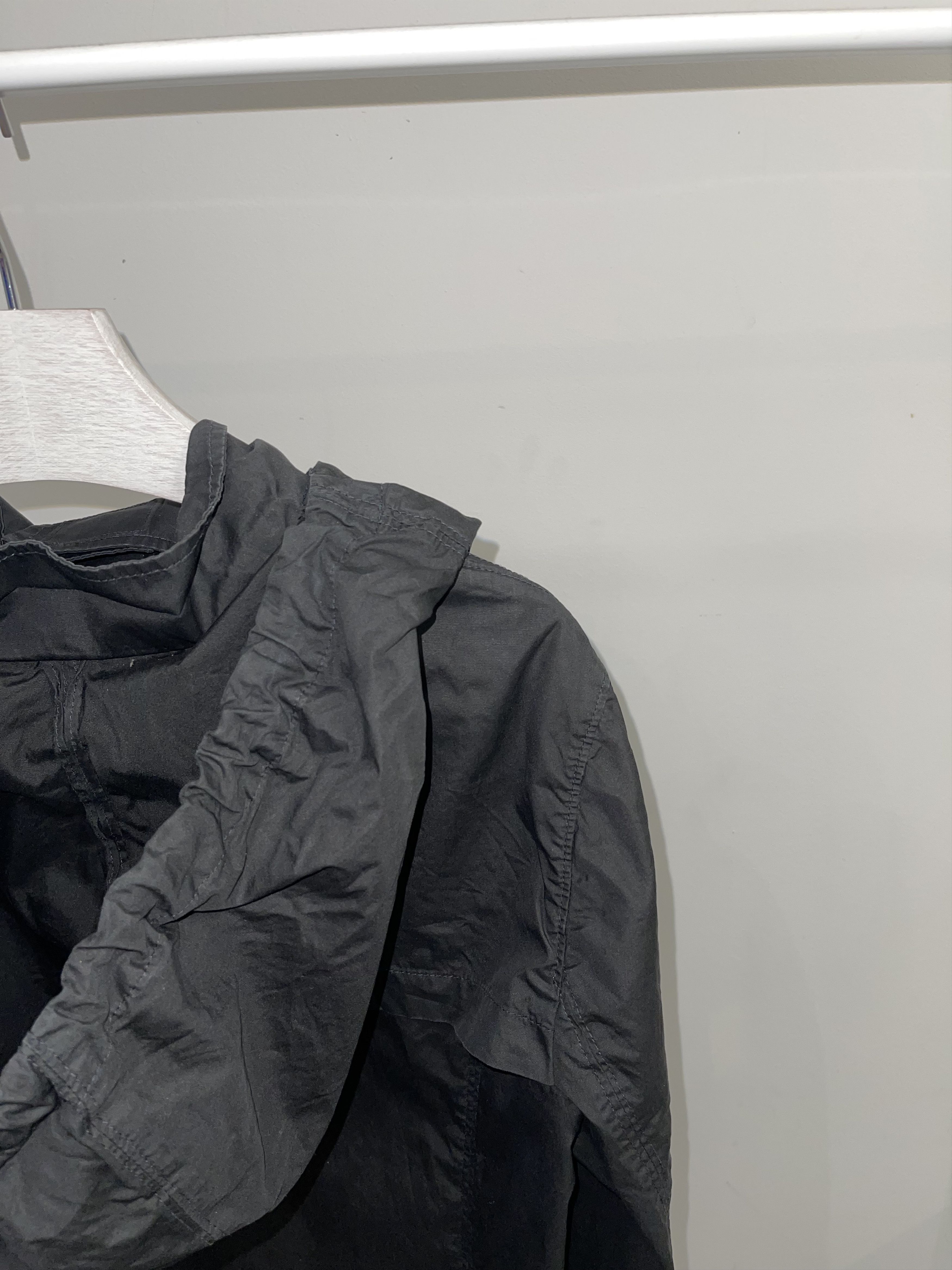 Helmut Lang Helmut Lang Black Zipped Transformer Anorak Size US M / EU 48-50 / 2 - 9 Thumbnail