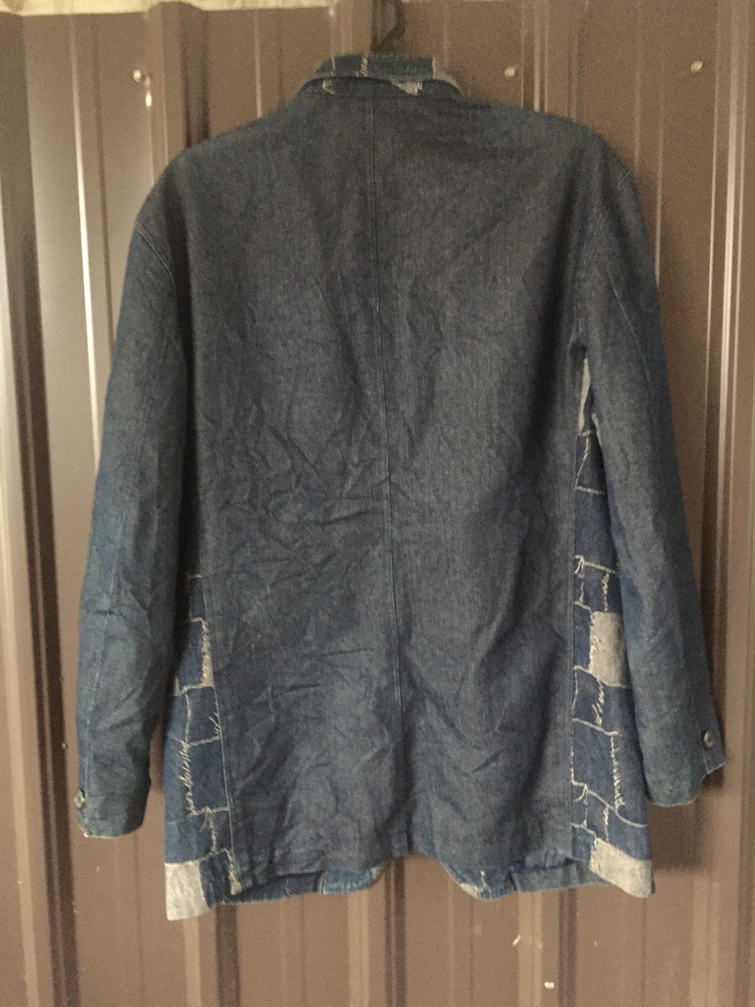 Designer × Indigo × Japanese Brand Prio Alegre Nice Design Blazer Jacket Size 48 Size US M / EU 48-50 / 2 - 3 Thumbnail