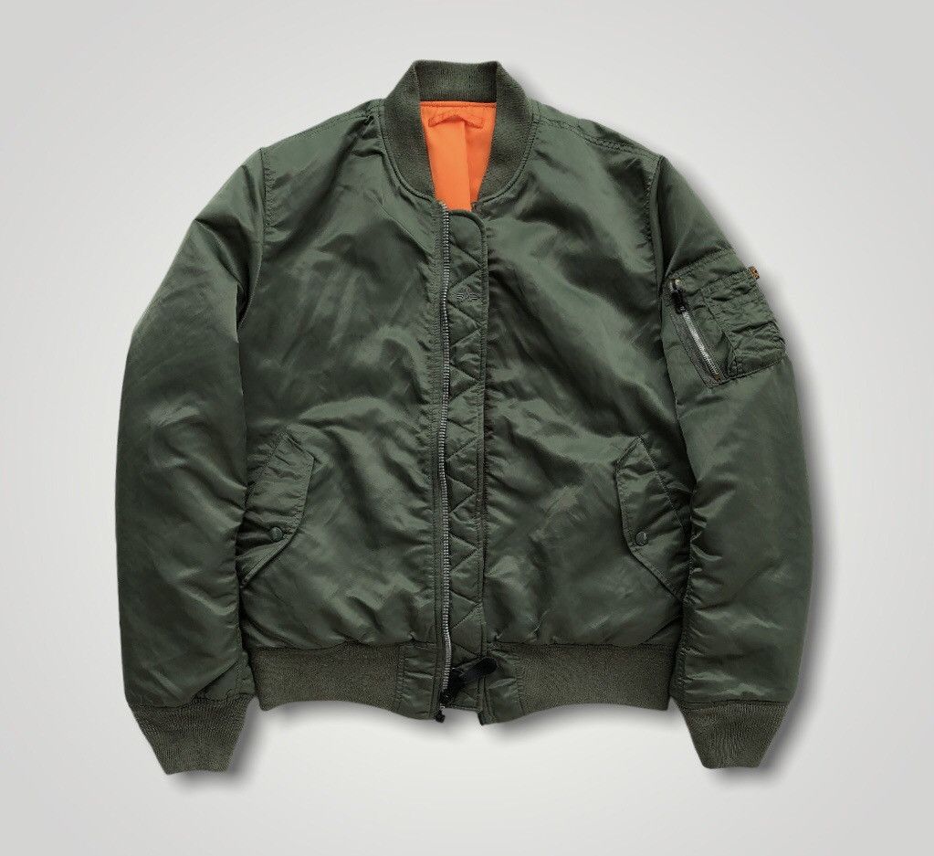 Alpha Industries Alpha Industries Flyer Intermediate MA-1 Bomber Jacket Size US XL / EU 56 / 4 - 5 Thumbnail