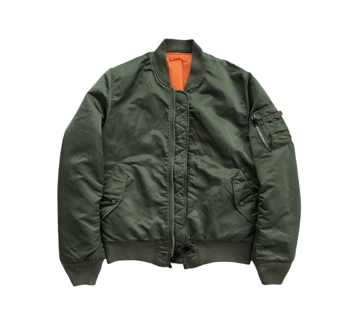 Alpha Industries Alpha Industries Flyer Intermediate MA-1 Bomber Jacket Size US XL / EU 56 / 4 - 6 Thumbnail