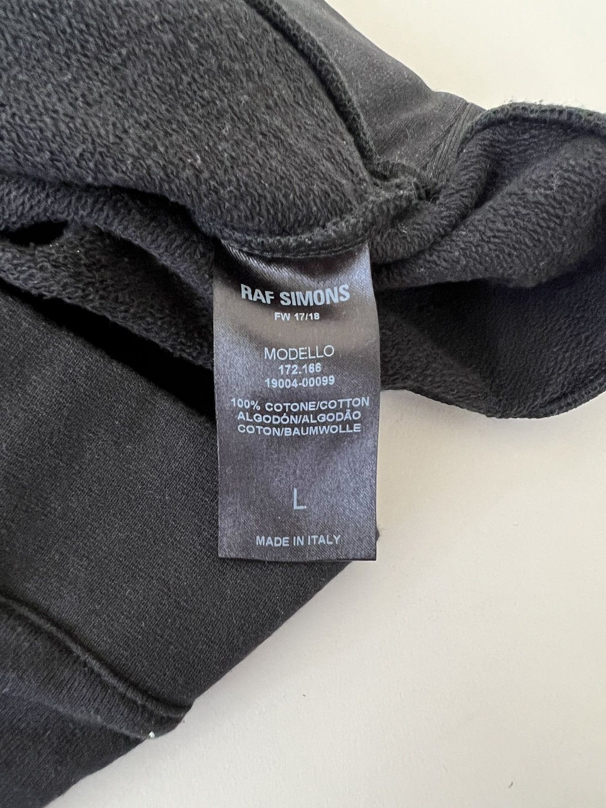 Raf Simons FW17 Backstage Staff Sweatshirt Size US L / EU 52-54 / 3 - 7 Thumbnail