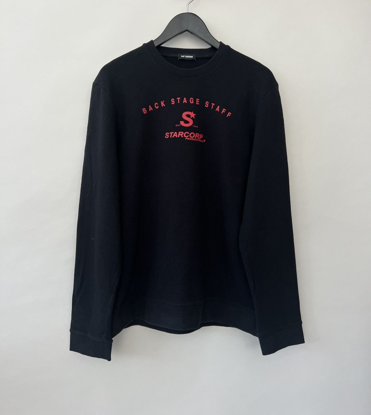 Raf Simons FW17 Backstage Staff Sweatshirt Size US L / EU 52-54 / 3 - 2 Thumbnail