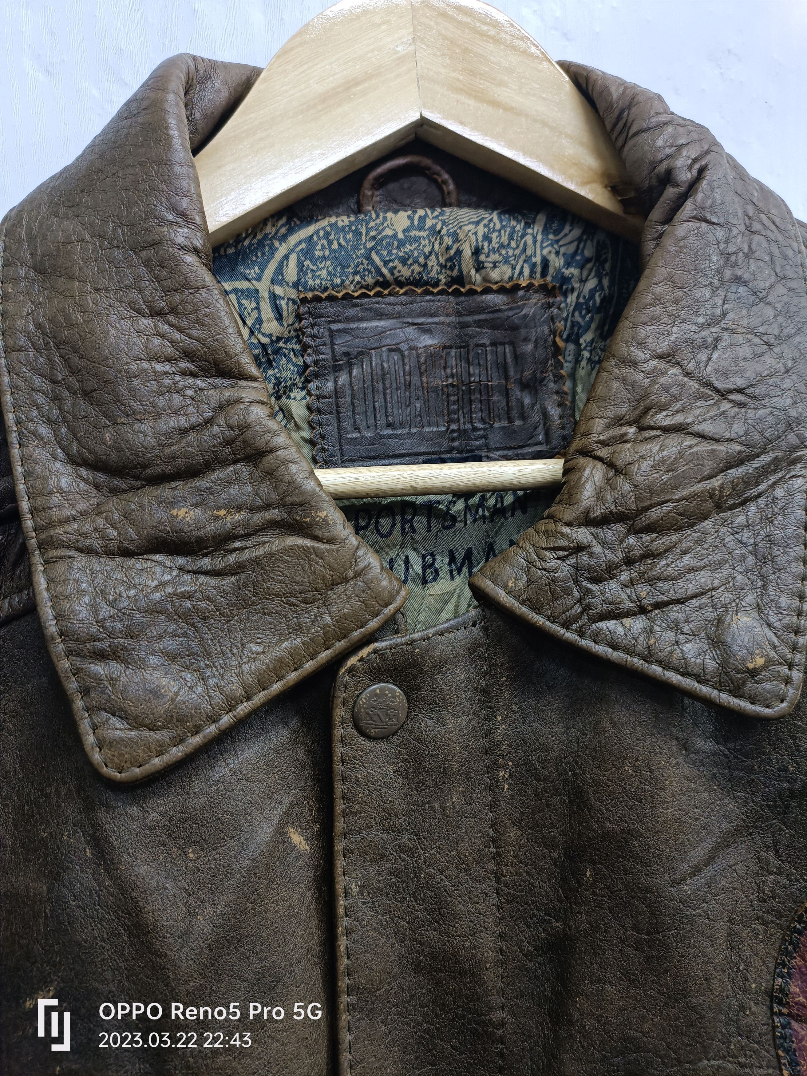 Vintage Vintage Eagle Squadron Pilot Leather Flight Jacket Size US L / EU 52-54 / 3 - 13 Thumbnail