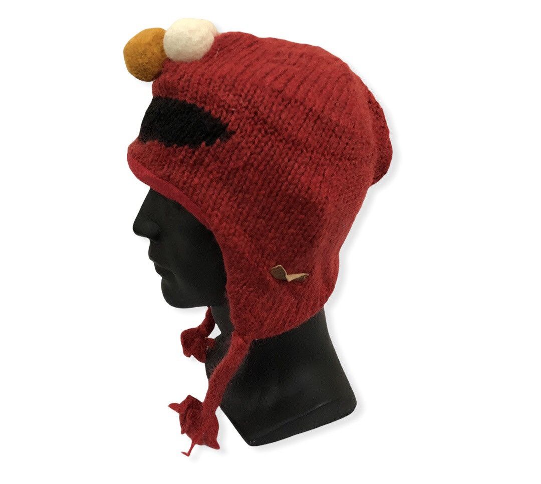Cartoon Network × Japanese Brand Japanese Handmade Sesame Street Cartoon Beanie Hat Size ONE SIZE - 2 Thumbnail