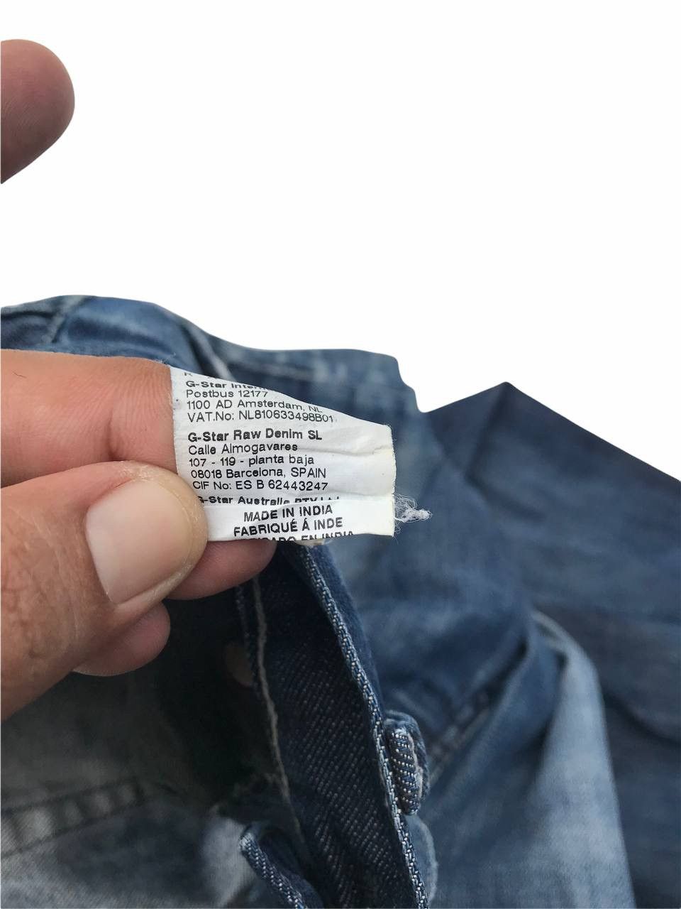 G-Star G Star Distressed Grunge Style Denim Pants Size US 32 / EU 48 - 9 Thumbnail