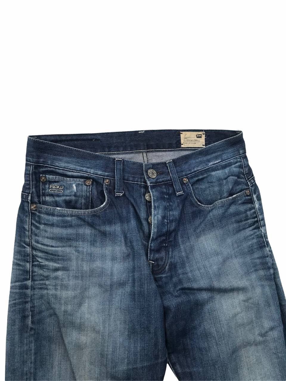 G-Star G Star Distressed Grunge Style Denim Pants Size US 32 / EU 48 - 2 Thumbnail