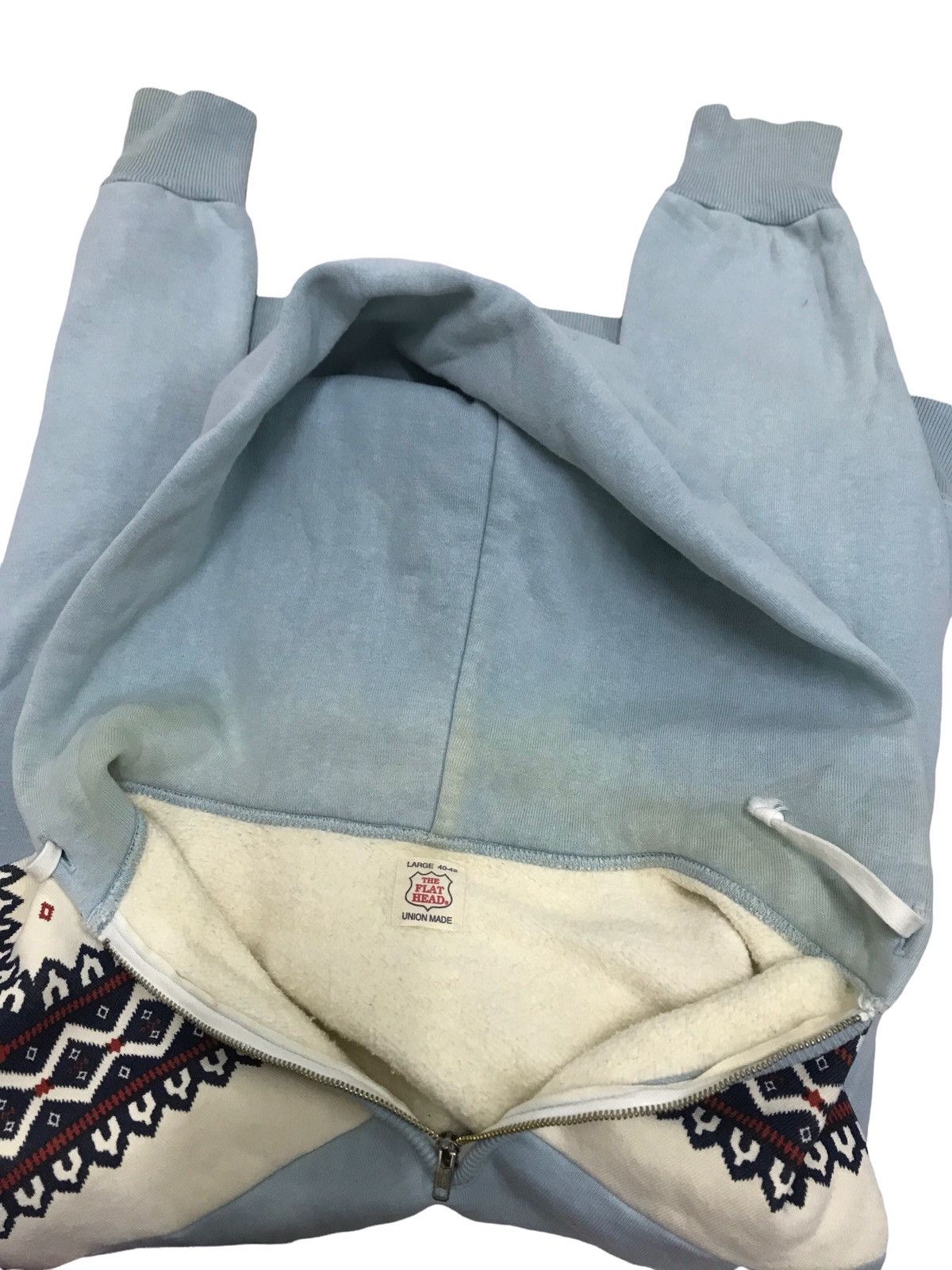 The Flat Head The Flat Head Native Style Hoodie Sweater ( STAINS) Size US S / EU 44-46 / 1 - 5 Thumbnail