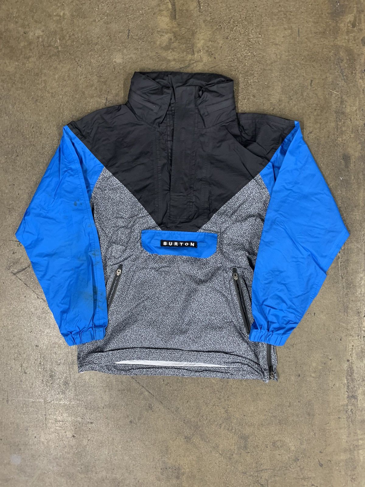 90s〜 Burton fade nylon jacket archive 短丈 VINTAGE 90s Nylon Jacket -NIKE- – ユウユウジテキ