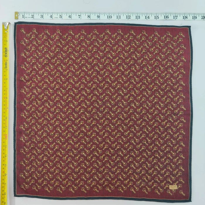 Celine × Vintage New Handkerchief/ Headscarf/ Bandana - 3F213063 Size ONE SIZE - 3 Thumbnail