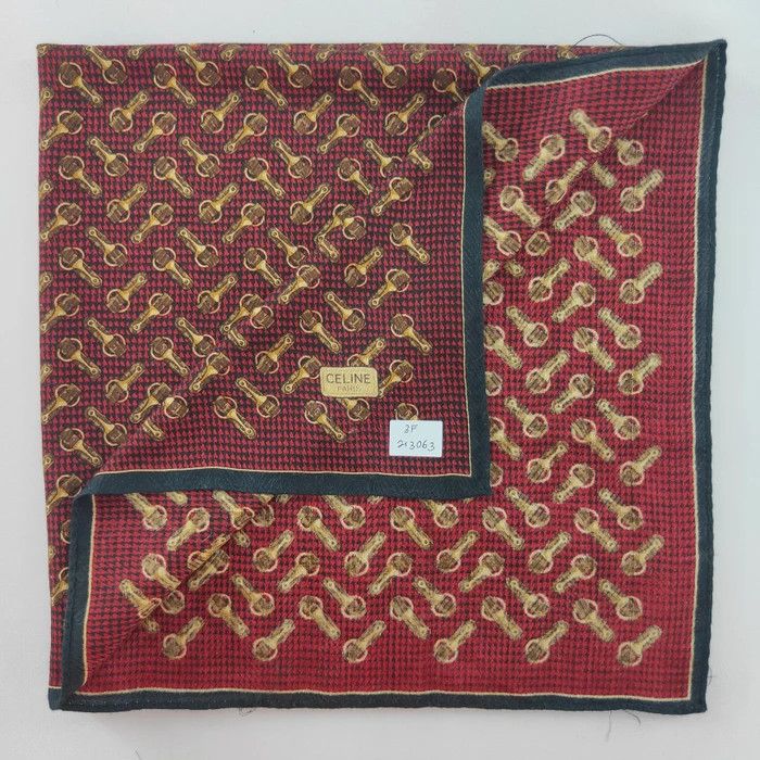 Celine × Vintage New Handkerchief/ Headscarf/ Bandana - 3F213063 Size ONE SIZE - 1 Thumbnail