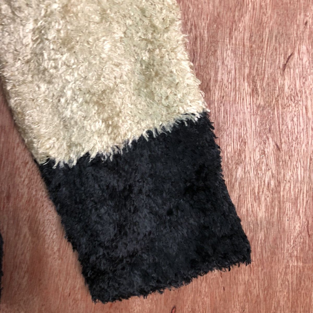 Homespun Knitwear Eba Brawn Stripes Black Brown Mohair Shag Shaggy Knitwear Size US M / EU 48-50 / 2 - 4 Thumbnail