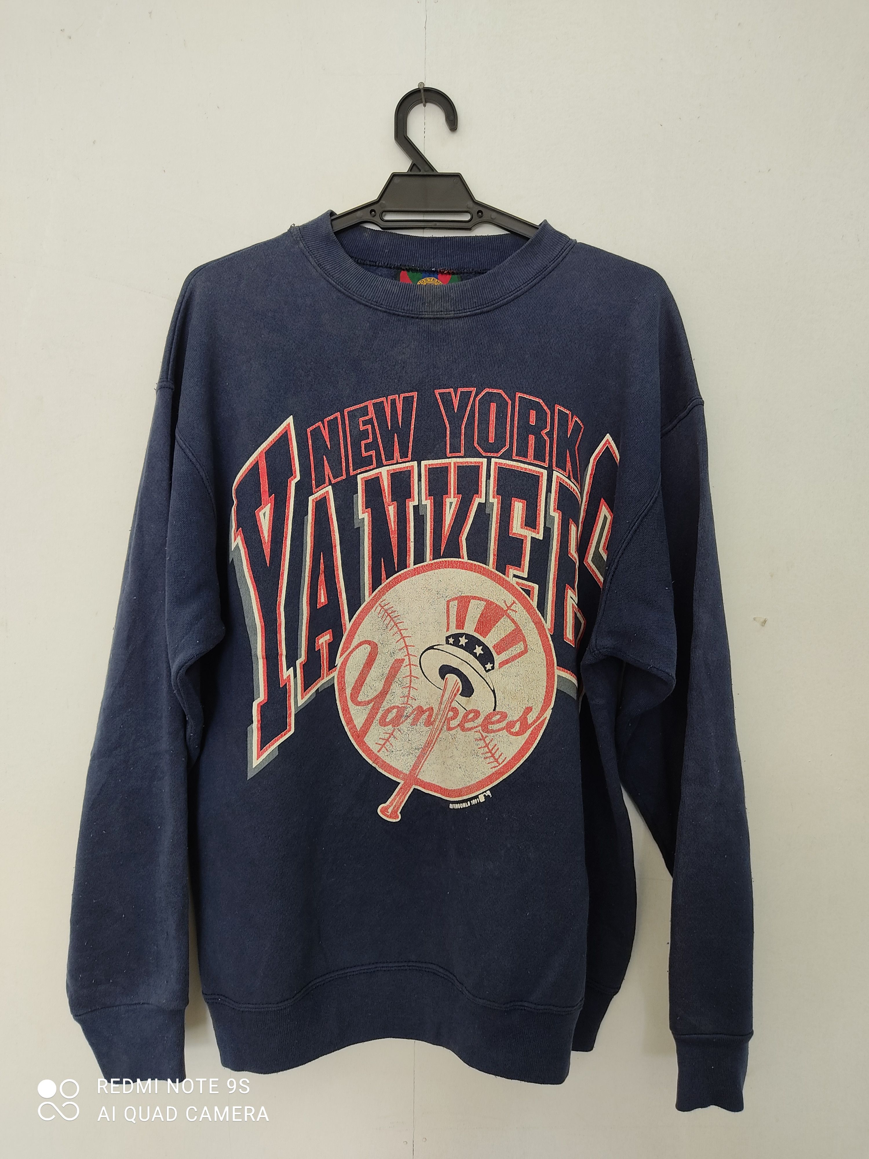 MLB RARE !! Vintage 1991 Newyork Yankees MLB Jostens Sweatshirt Size US L / EU 52-54 / 3 - 1 Thumbnail