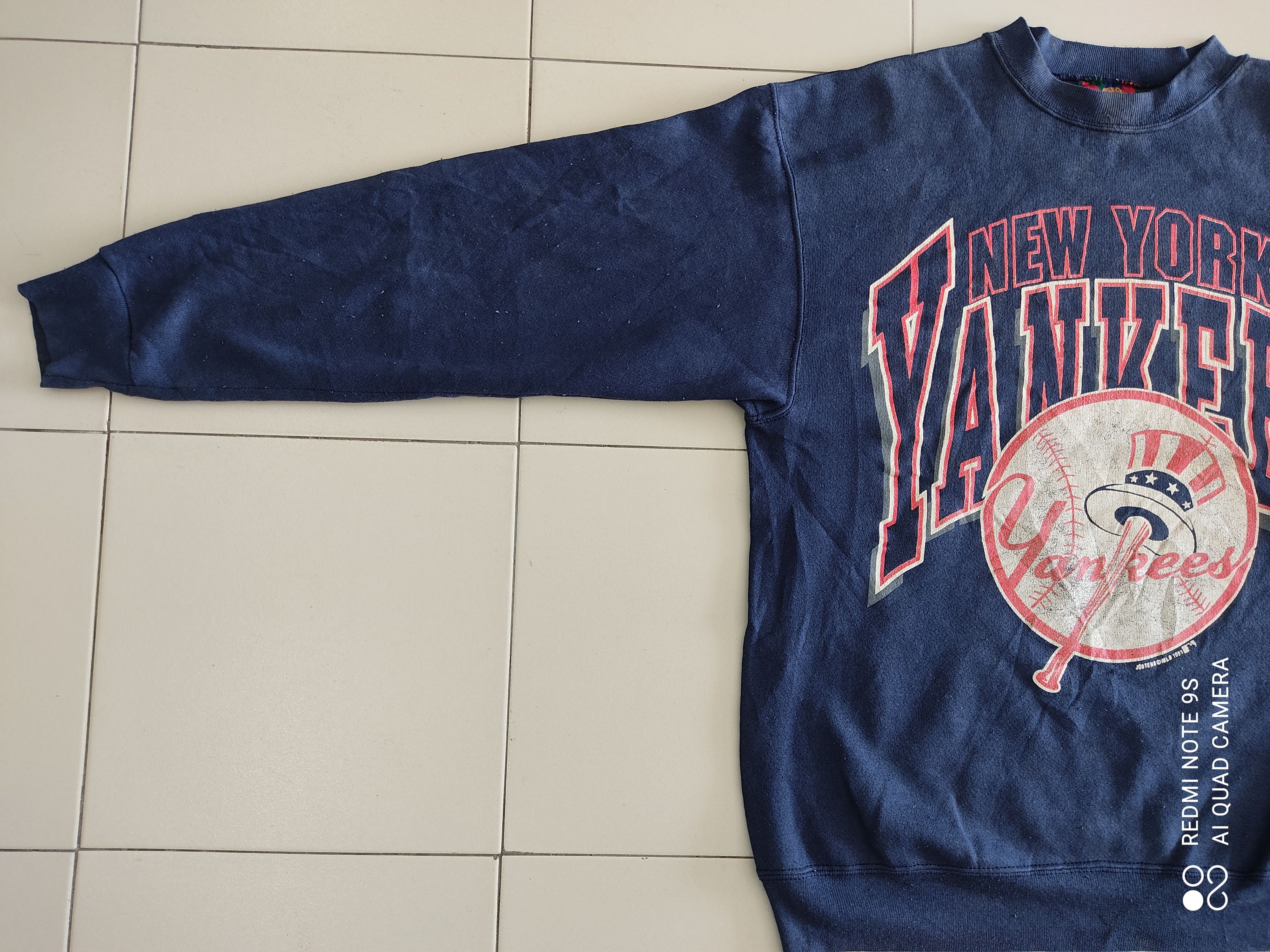 MLB RARE !! Vintage 1991 Newyork Yankees MLB Jostens Sweatshirt Size US L / EU 52-54 / 3 - 11 Thumbnail