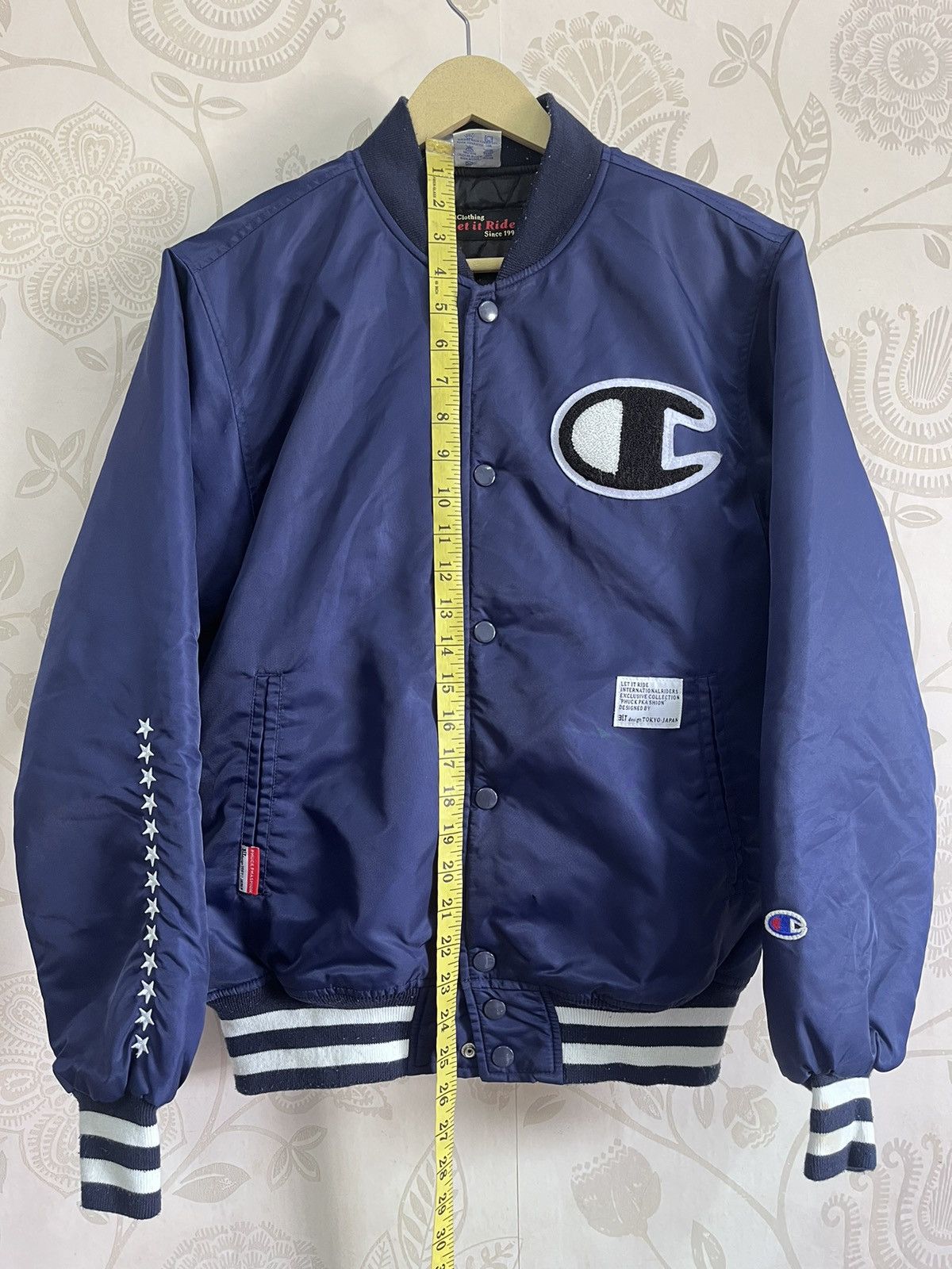Champion Champion Varsity Jacket Exclusive Made Phuck Phasion Japan Size US M / EU 48-50 / 2 - 2 Thumbnail
