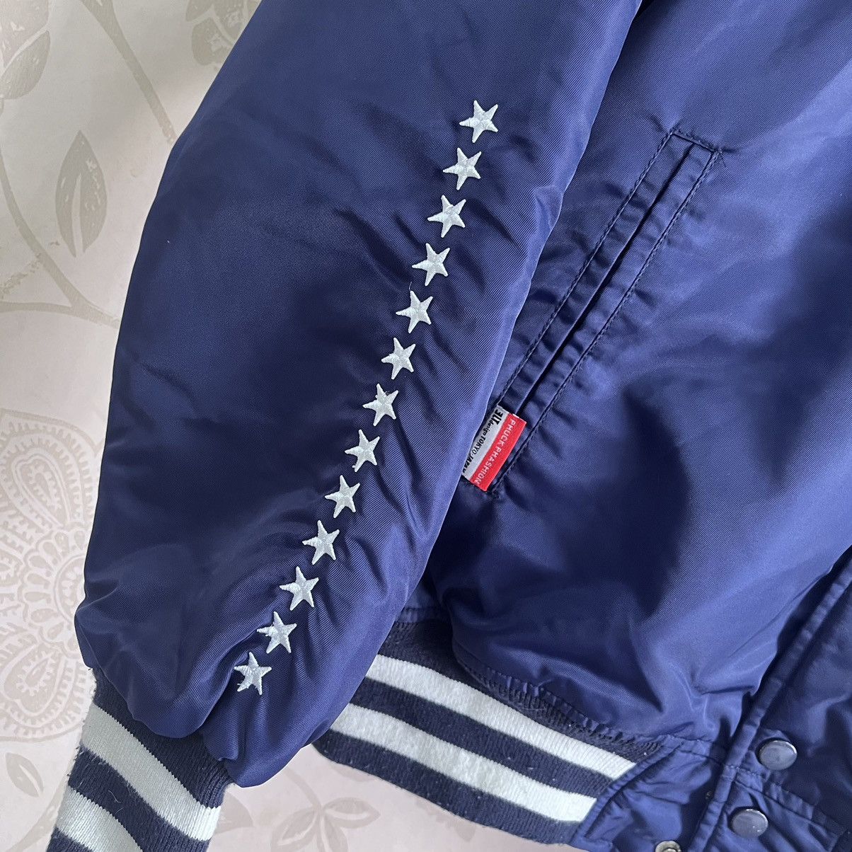 Champion Champion Varsity Jacket Exclusive Made Phuck Phasion Japan Size US M / EU 48-50 / 2 - 7 Thumbnail