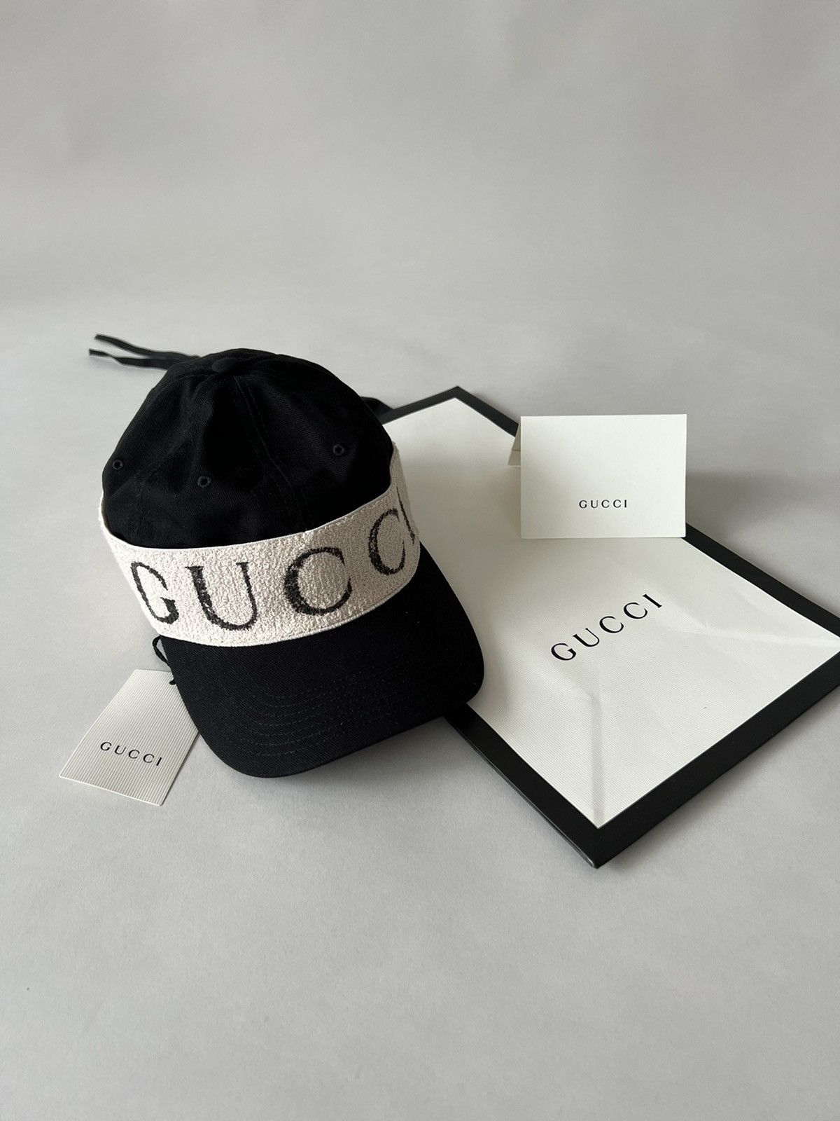 Gucci Gucci Logo Band Hat Size ONE SIZE - 1 Thumbnail