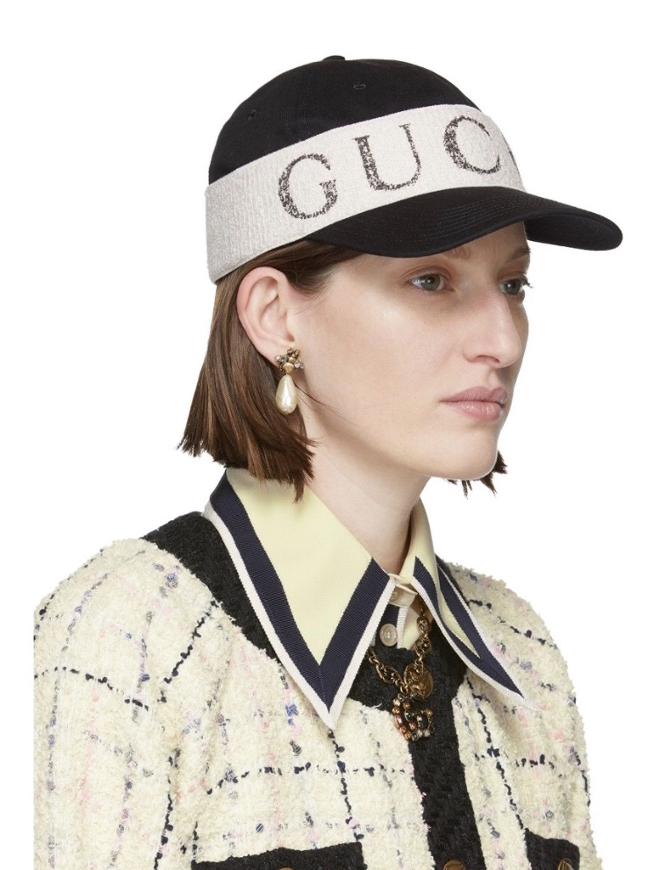 Gucci Gucci Logo Band Hat Size ONE SIZE - 6 Thumbnail