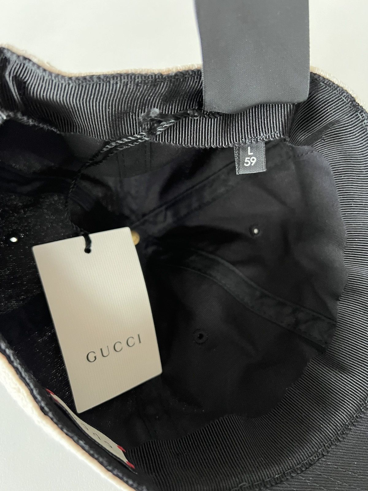 Gucci Gucci Logo Band Hat Size ONE SIZE - 3 Thumbnail