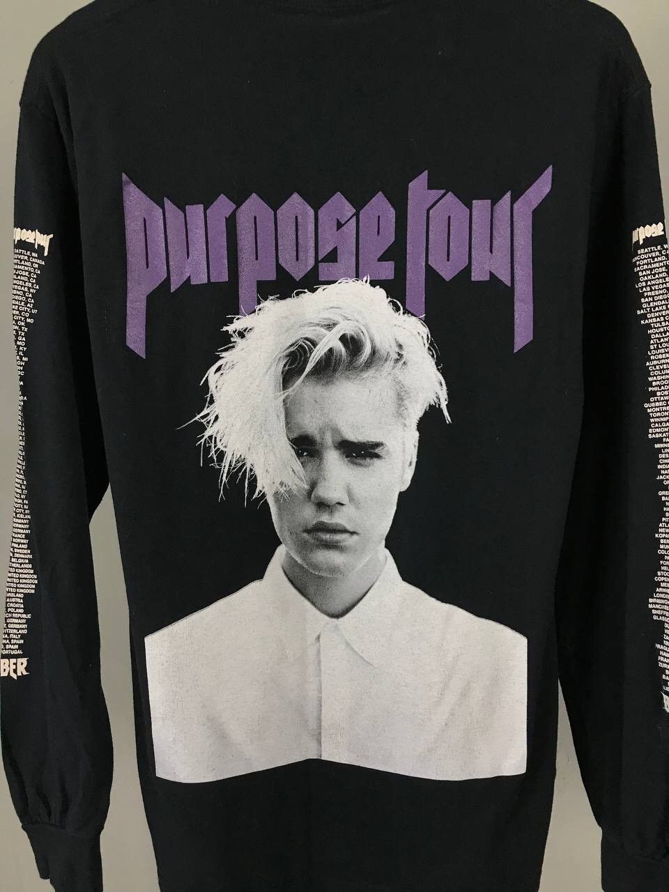 Justin Bieber Justin Bieber vintage tour longsleeve Size US M / EU 48-50 / 2 - 3 Thumbnail