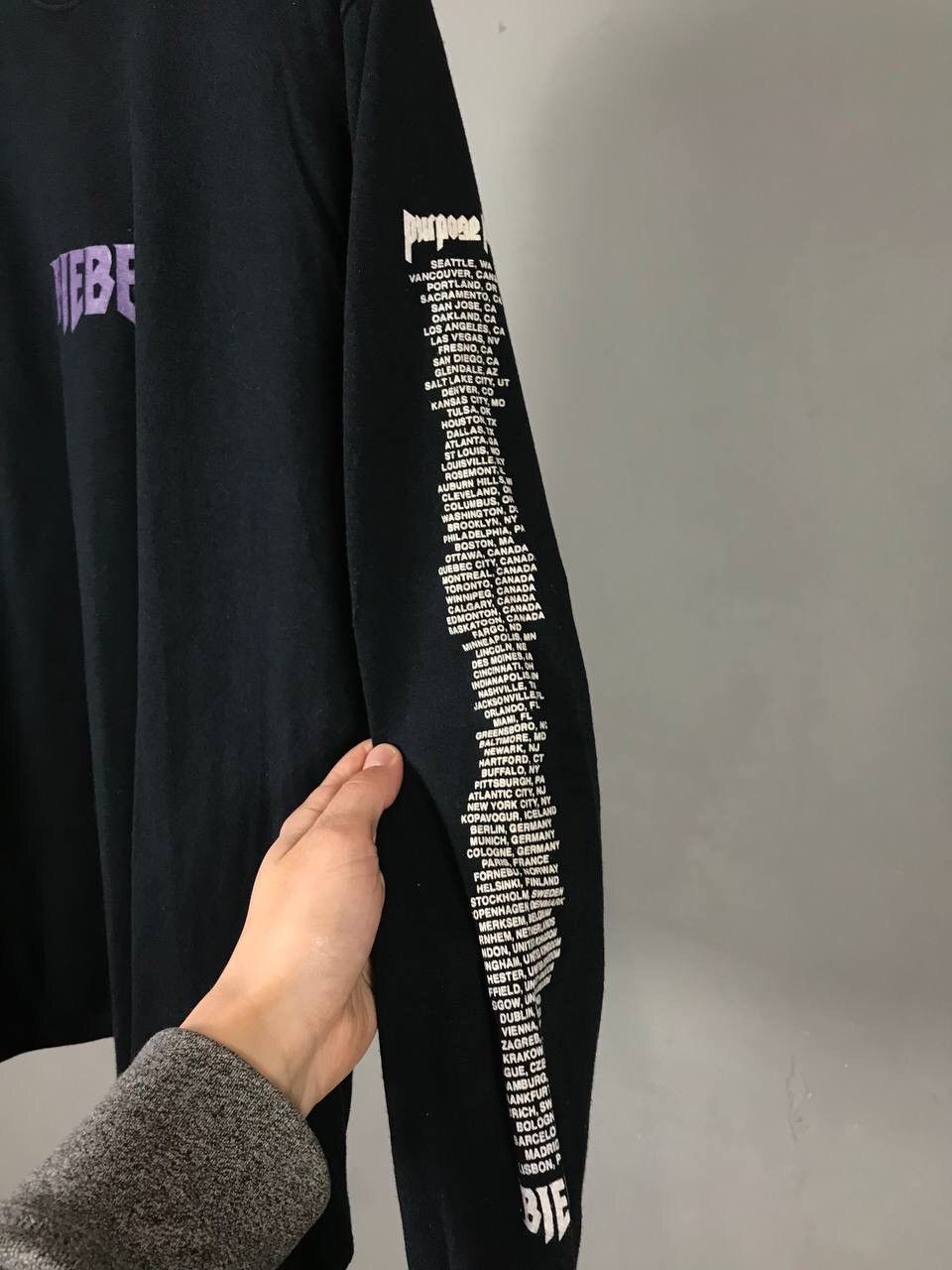 Justin Bieber Justin Bieber vintage tour longsleeve Size US M / EU 48-50 / 2 - 8 Thumbnail
