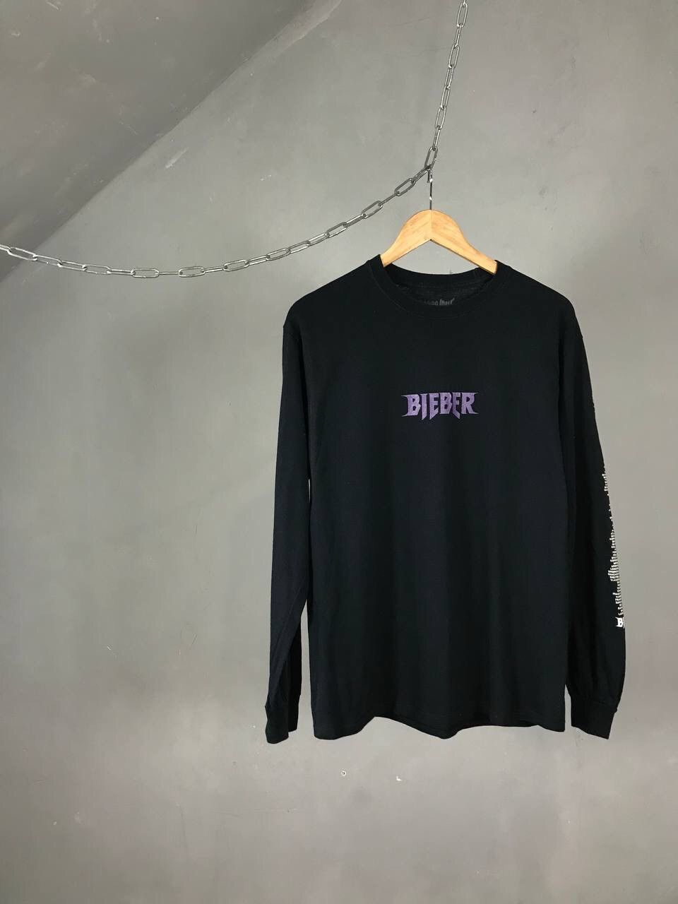 Justin Bieber Justin Bieber vintage tour longsleeve Size US M / EU 48-50 / 2 - 2 Thumbnail