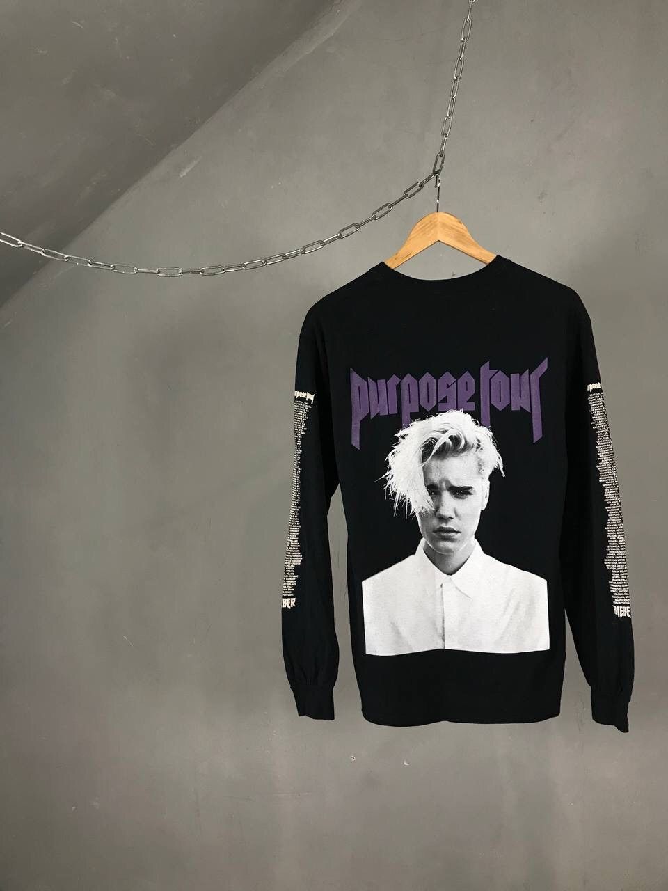 Justin Bieber Justin Bieber vintage tour longsleeve Size US M / EU 48-50 / 2 - 1 Thumbnail