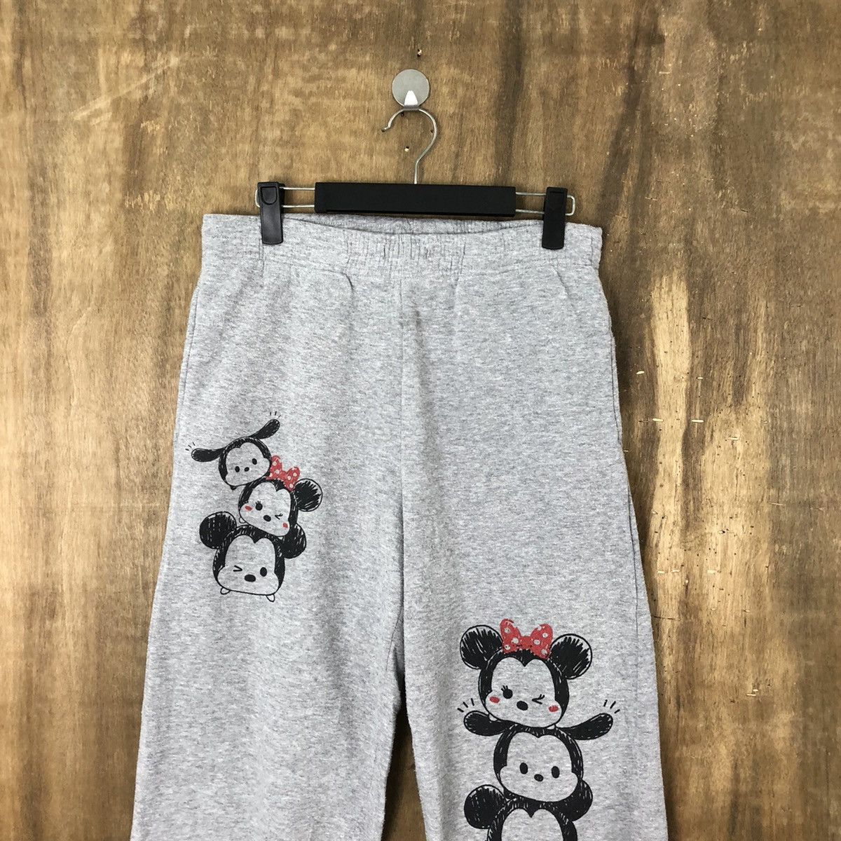 Disney Disney Tsum Tsum movie Grey Joggers pants #6179 Size US 28 / EU 44 - 2 Thumbnail