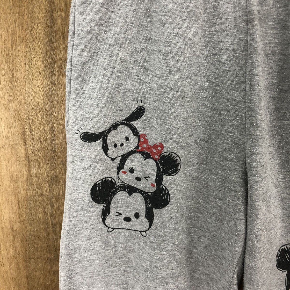 Disney Disney Tsum Tsum movie Grey Joggers pants #6179 Size US 28 / EU 44 - 5 Thumbnail