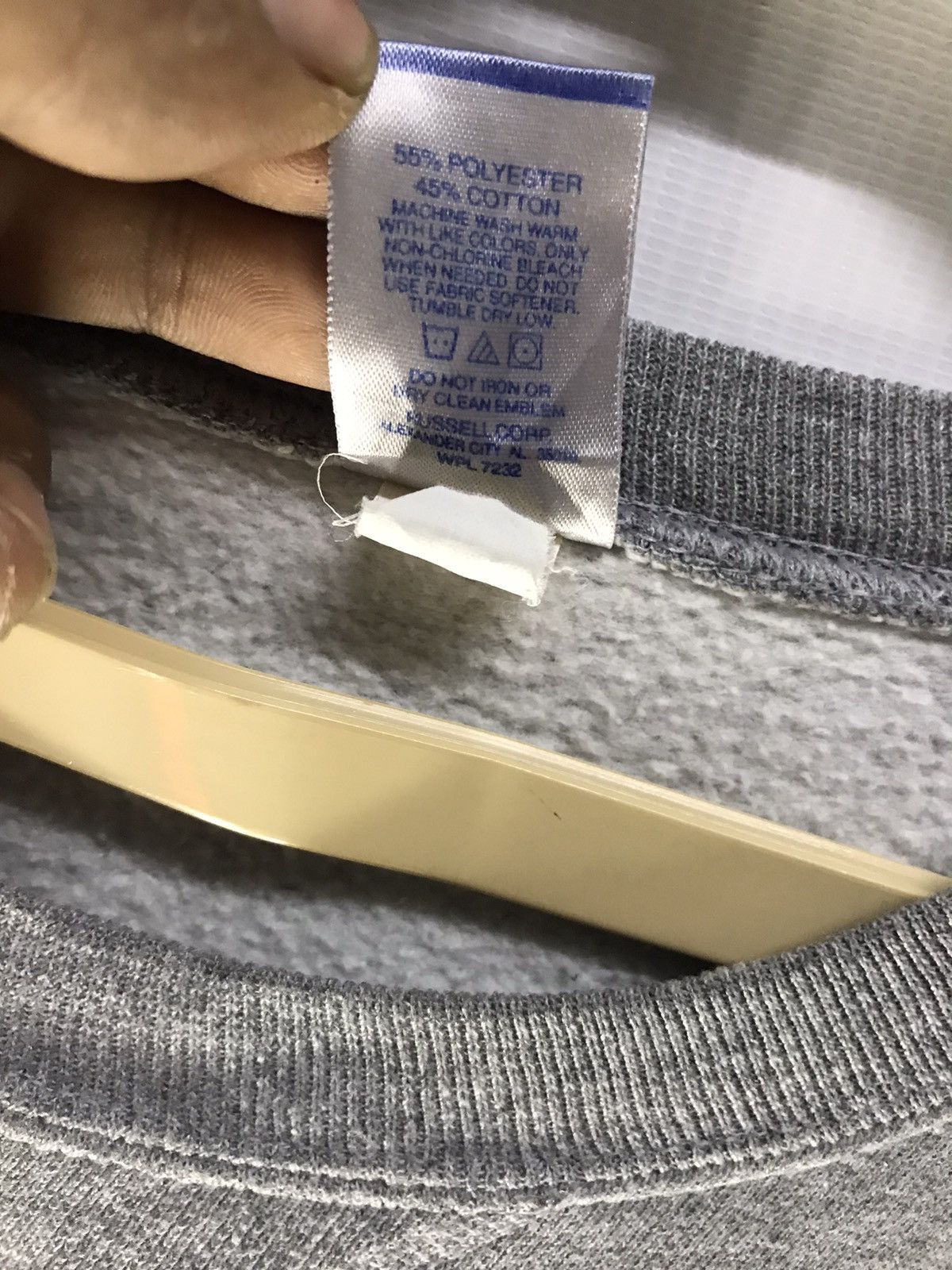 Russell Athletic × Vintage Vintage beggie plain Russell athletic Size US XL / EU 56 / 4 - 5 Thumbnail
