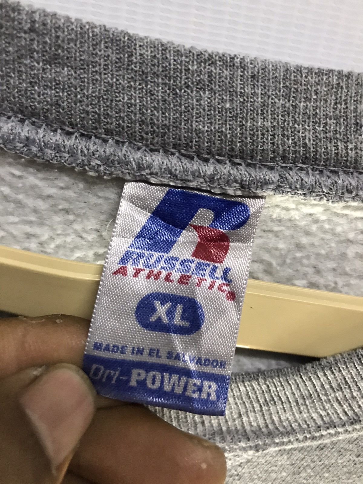 Russell Athletic × Vintage Vintage beggie plain Russell athletic Size US XL / EU 56 / 4 - 3 Thumbnail
