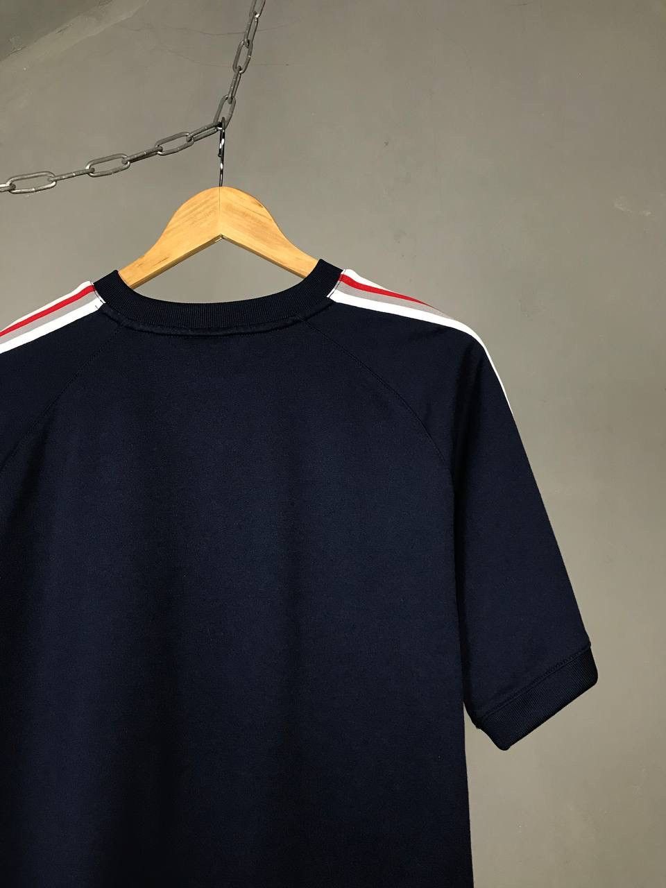 Nike × Vintage Nike swoosh streetwear vintage navy blue tee Size US XL / EU 56 / 4 - 8 Thumbnail