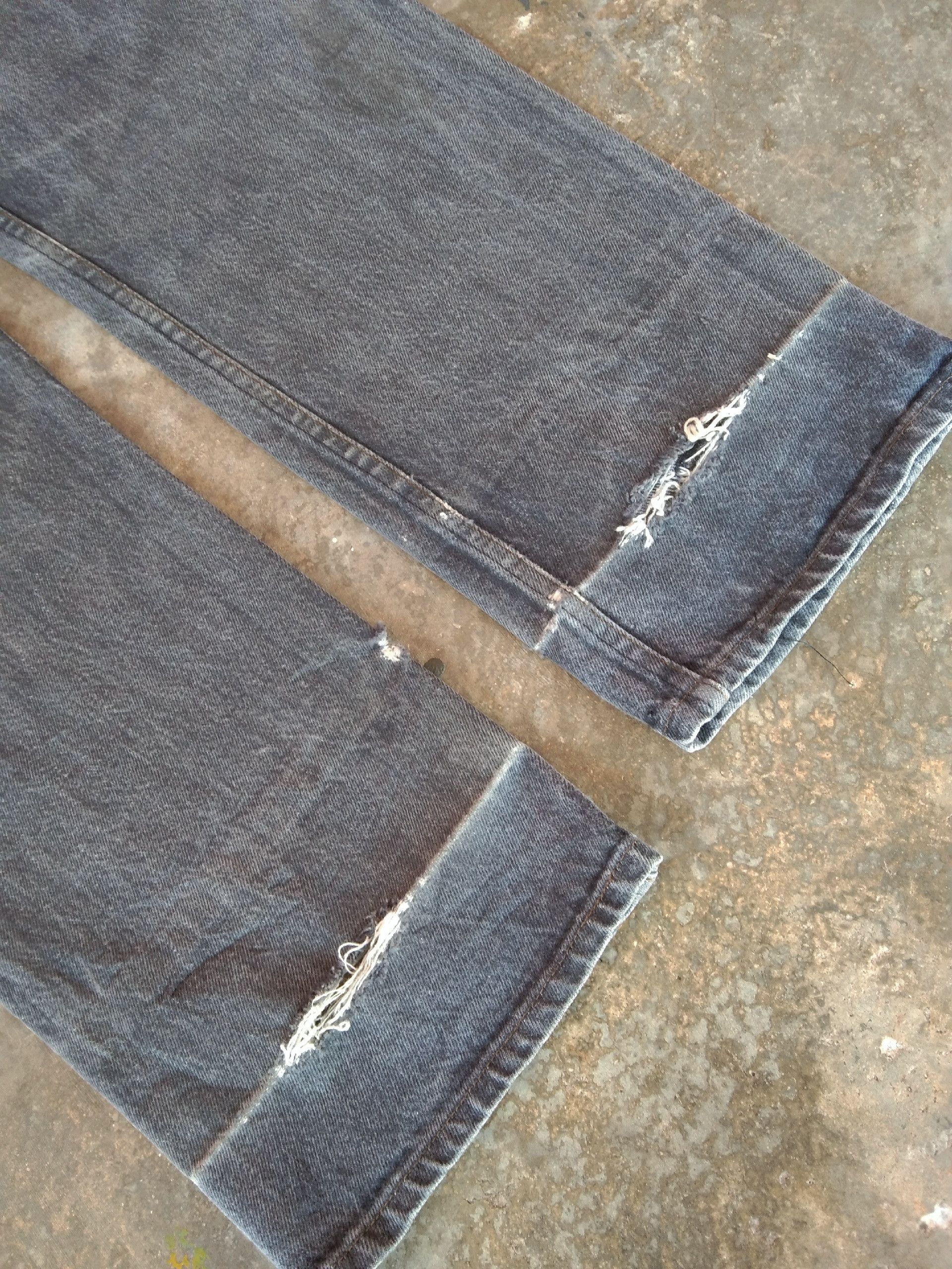 Levi's × Vintage 80s Vintage Levis 501 Made In USA Distressed Jeans 31x32 Size US 31 - 5 Thumbnail