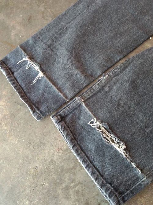 Levi's × Vintage 80s Vintage Levis 501 Made In USA Distressed Jeans 31x32 Size US 31 - 6 Thumbnail