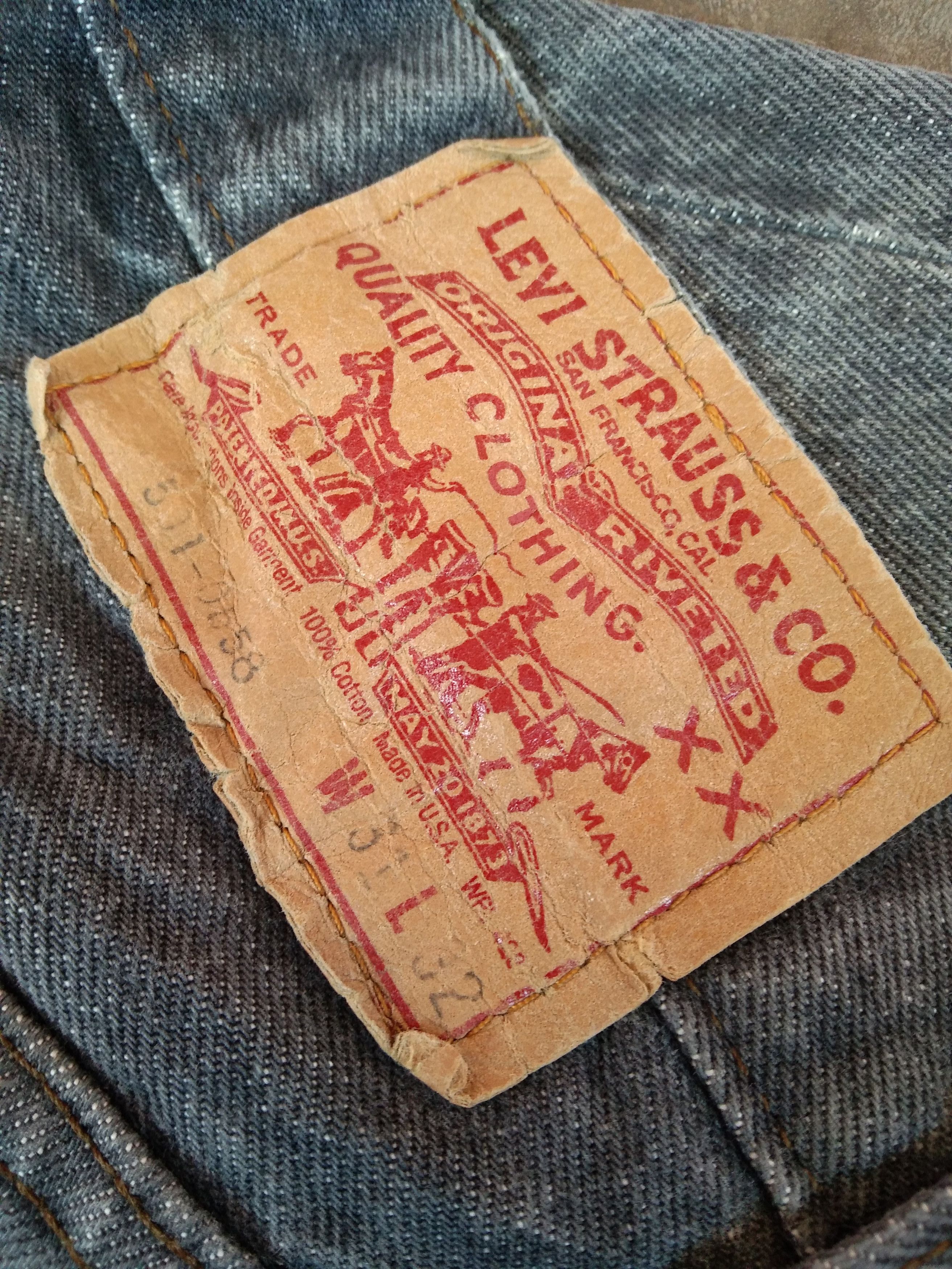 Levi's × Vintage 80s Vintage Levis 501 Made In USA Distressed Jeans 31x32 Size US 31 - 3 Thumbnail