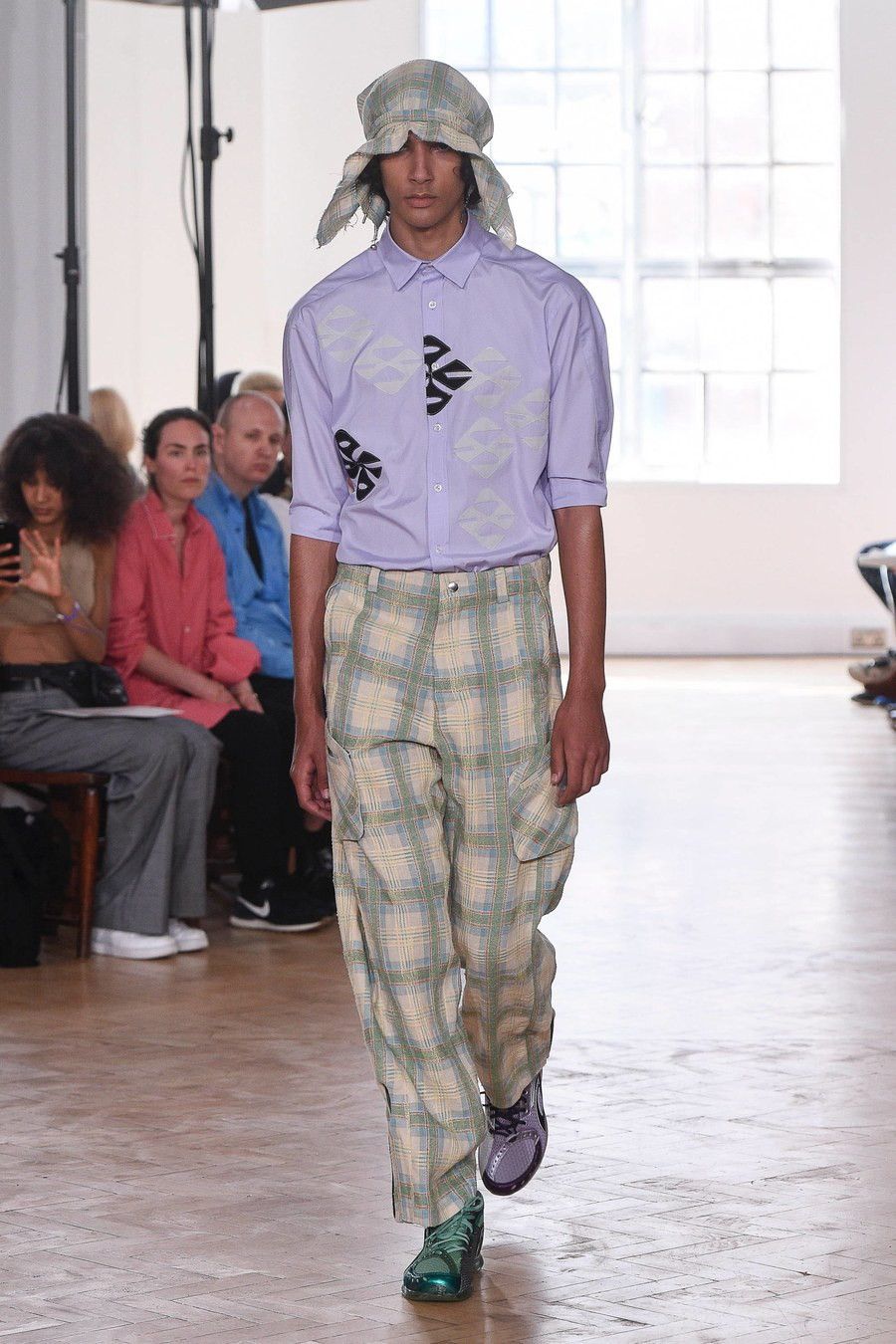 Kiko Kostadinov Kiko Kostadinov Marble Xolo Pleated Trouser