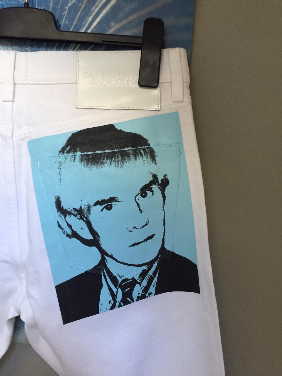 Andy Warhol × Calvin Klein White Denim Jean Size US 32 / EU 48 - 8 Thumbnail