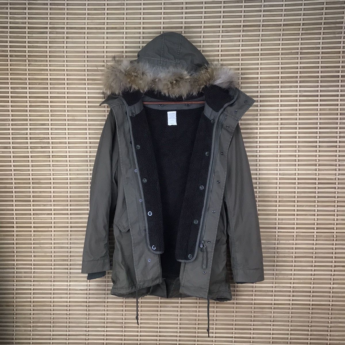 Designer × Japanese Brand Back Number Parka military quedrophenia mods sherpa lining Size US M / EU 48-50 / 2 - 4 Thumbnail