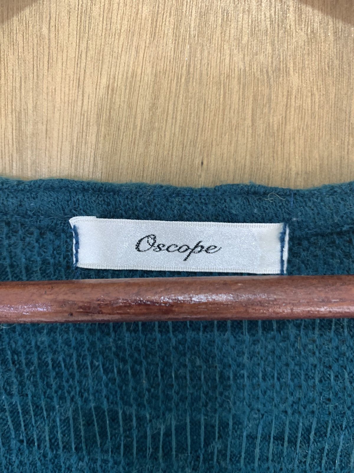 Designer × Homespun Knitwear OSCOPE Modern Stripe Wave Twist Cable Chunky Knitwear Shirt Size US S / EU 44-46 / 1 - 12 Thumbnail