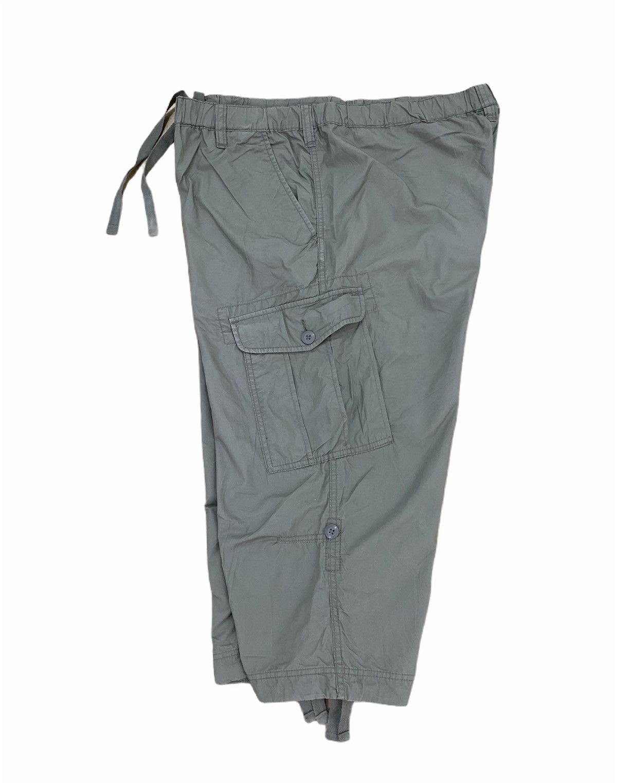 Japanese Brand × Uniqlo UNIQLO Bondage Parachute Multipocket Cargo Crop Short Pant Size US 36 / EU 52 - 5 Thumbnail
