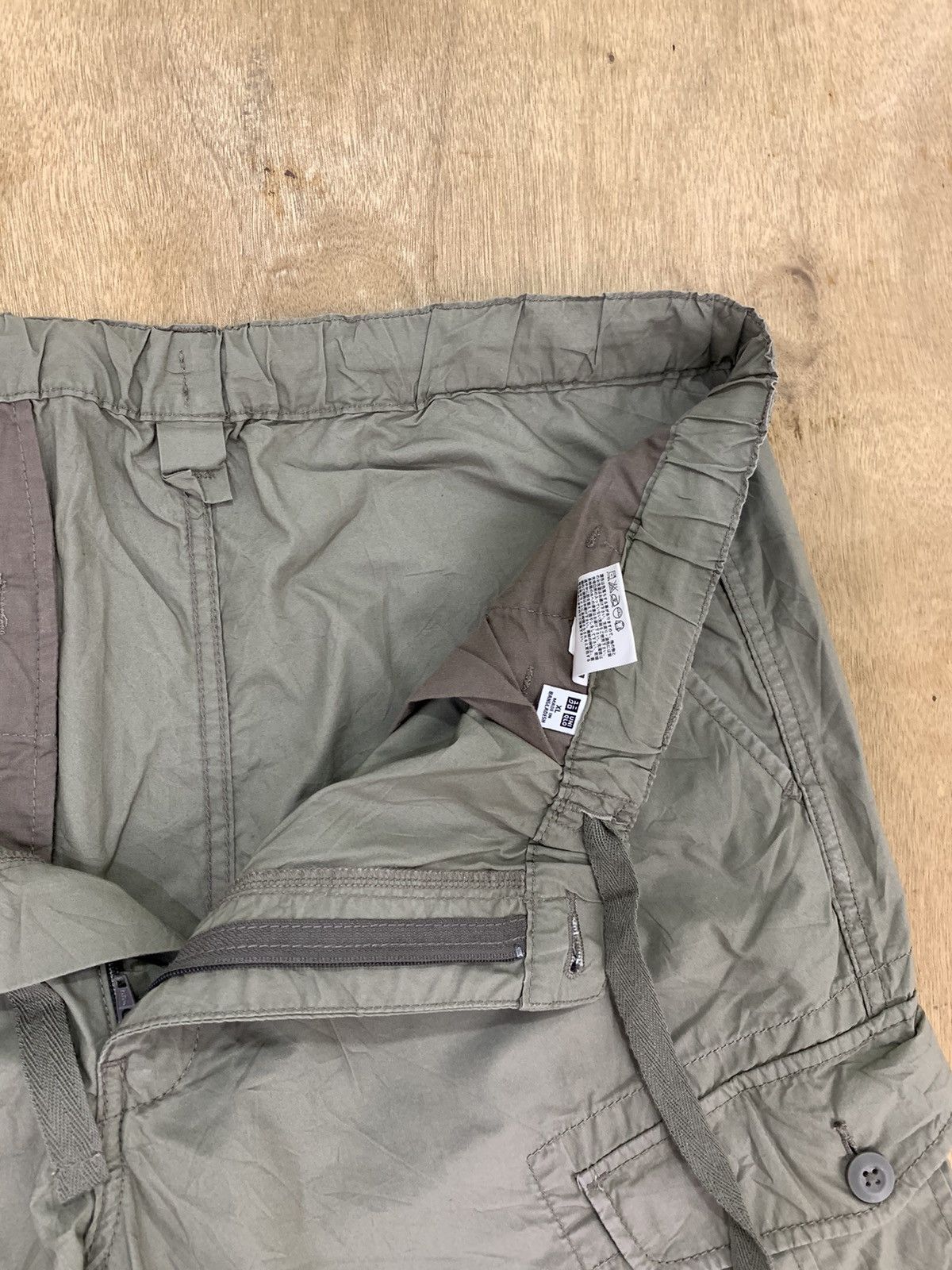 Japanese Brand × Uniqlo UNIQLO Bondage Parachute Multipocket Cargo Crop Short Pant Size US 36 / EU 52 - 17 Thumbnail