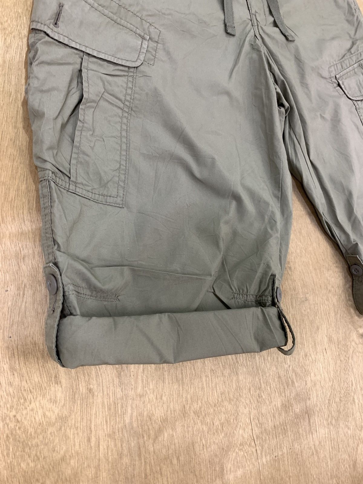 Japanese Brand × Uniqlo UNIQLO Bondage Parachute Multipocket Cargo Crop Short Pant Size US 36 / EU 52 - 20 Thumbnail