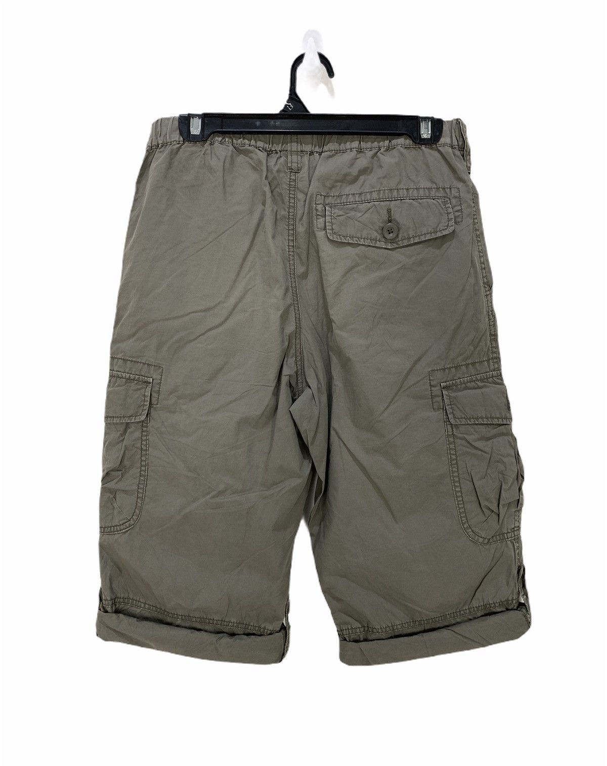 Japanese Brand × Uniqlo UNIQLO Bondage Parachute Multipocket Cargo Crop Short Pant Size US 29 - 4 Thumbnail